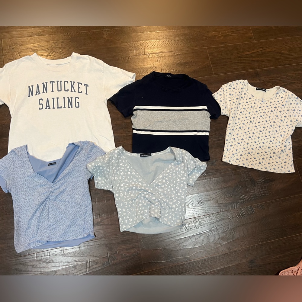 5 Brandy Melville shirt!!